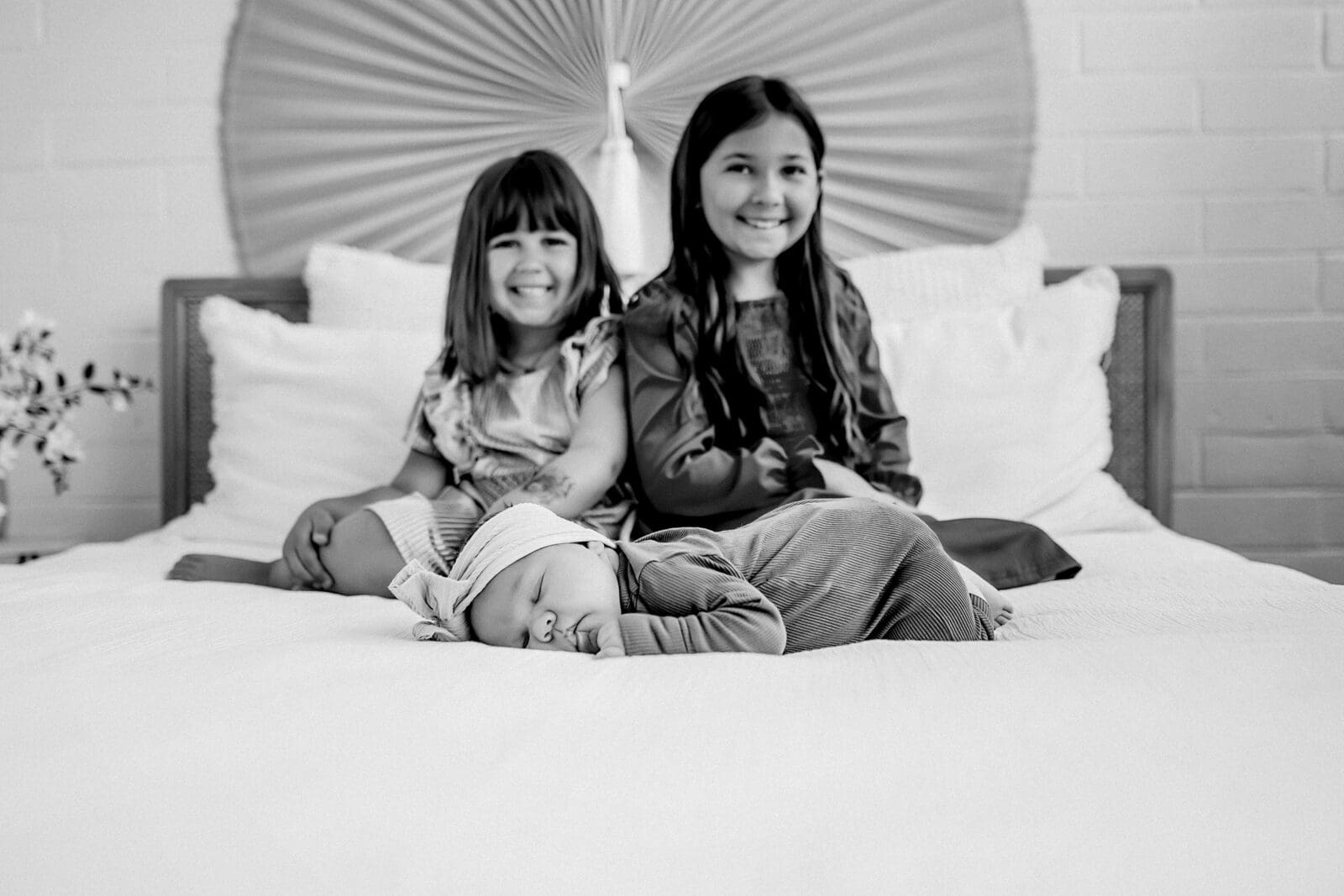studio newborn session