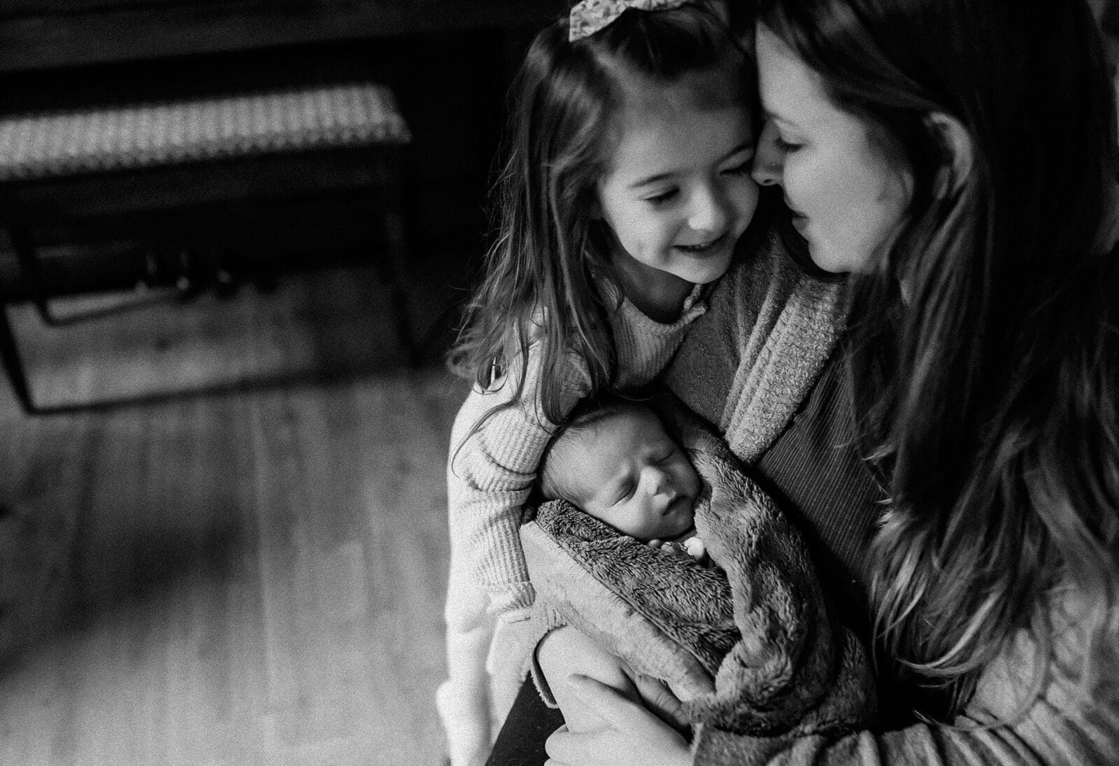 in home newborn session