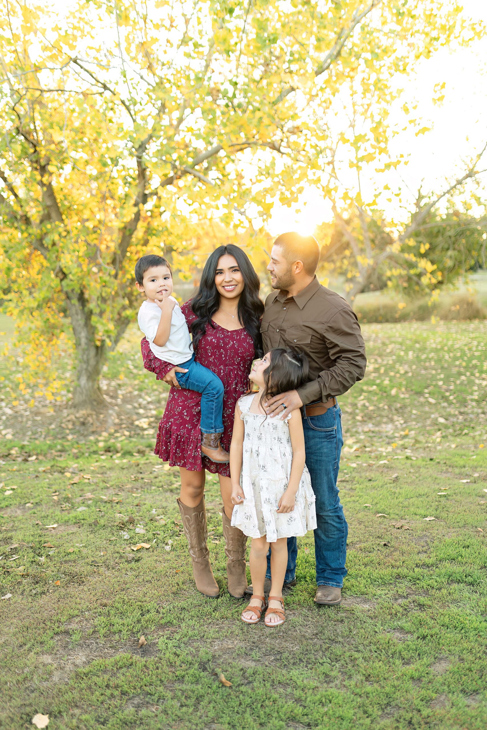 Family session in Hughson, CA