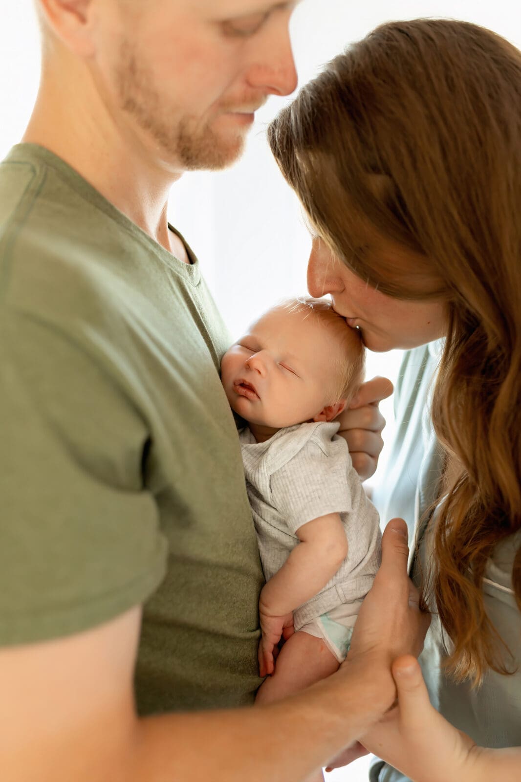 Studio newborn session